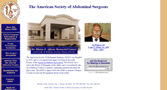 Desktop Screenshot of abdominalsurg.org