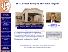 Tablet Screenshot of abdominalsurg.org